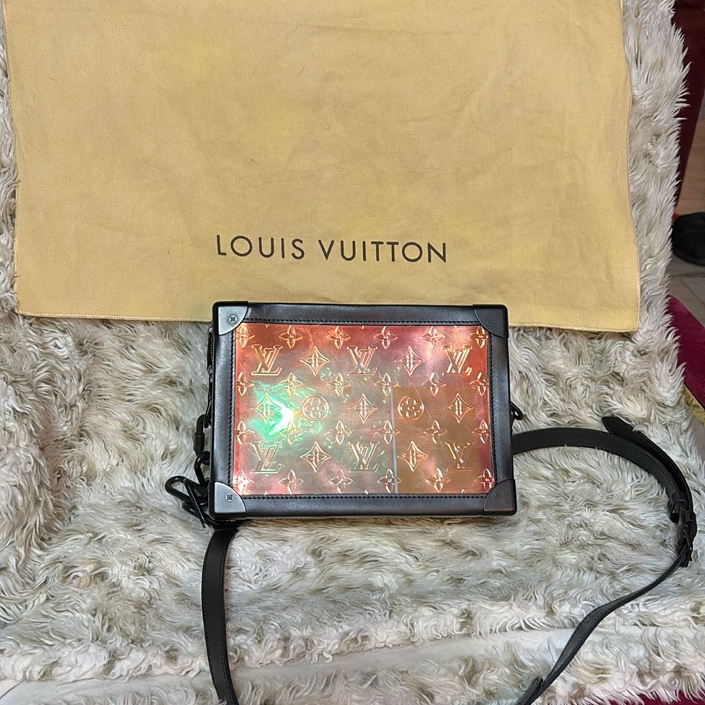 FINAL offer/Authentic LouisVuittonPVC Monogram Soft trunk